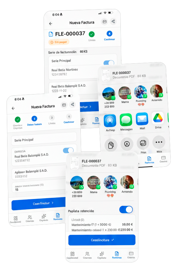 Factura desde cualquier lugar